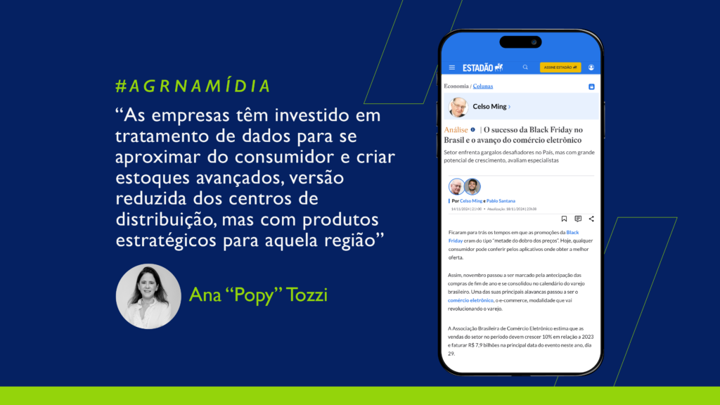 Smartphone mostrando a pauta que Ana "Popy" Tozzi participou e um dos comentários da mesma.